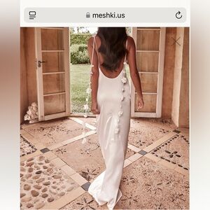 Elegant White Evening Gown